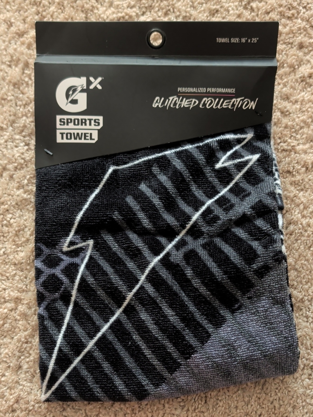 NWT Gatorade Glitched Collection Sports Towel